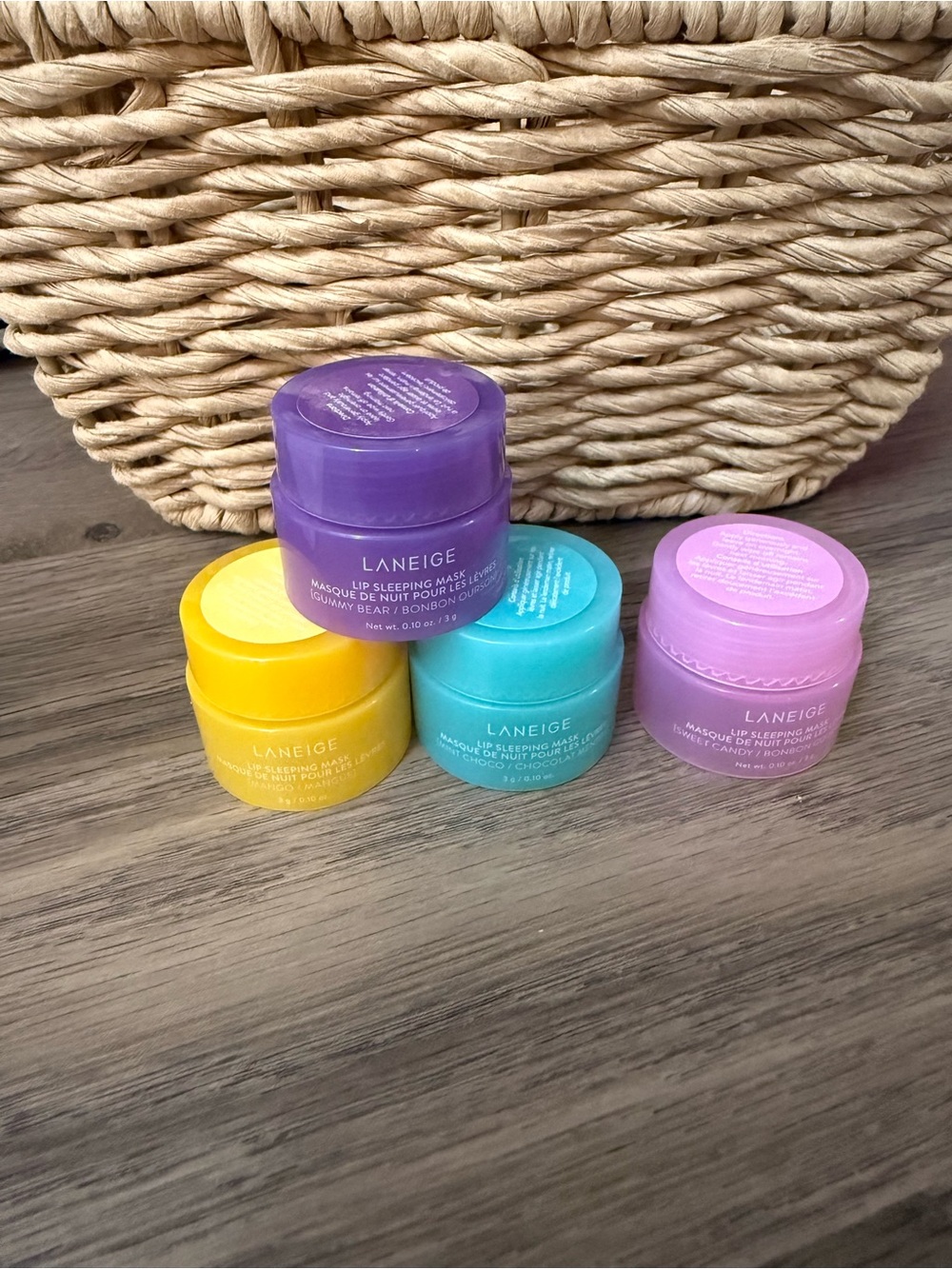 Brand new Laneige Lip Sleeping Mask Set minis